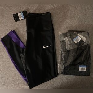 NIKE WOMENS MEDIUM FULL-LENGTH LEGGINGS